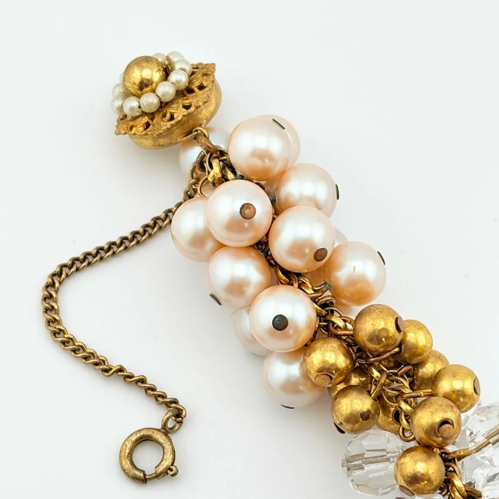 RARE Mid-century Marion Haskell Cha Cha Bracelet 
“Huge” - Picture 5 of 6